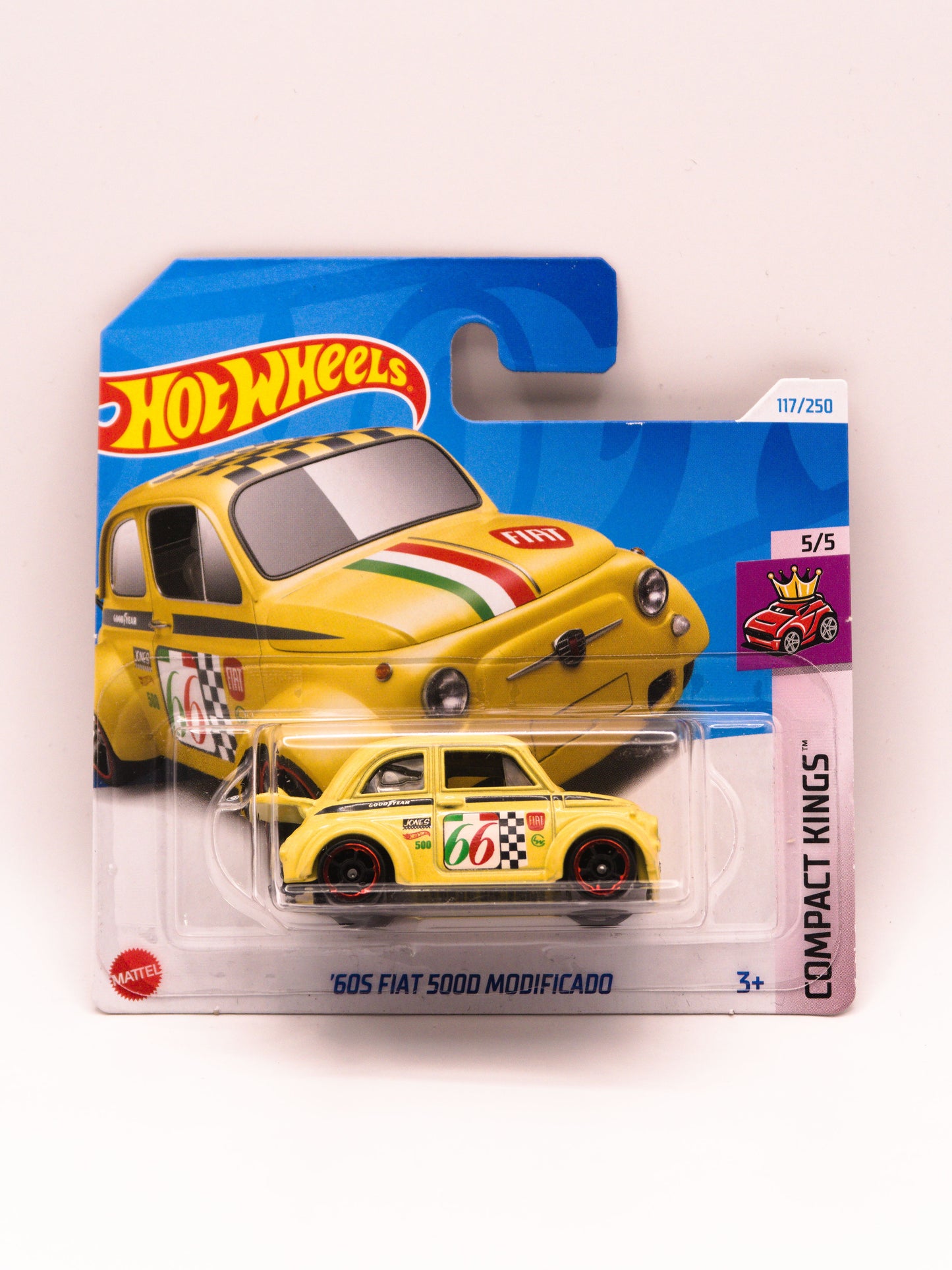 '60s Fiat 500D Modificado Żółty