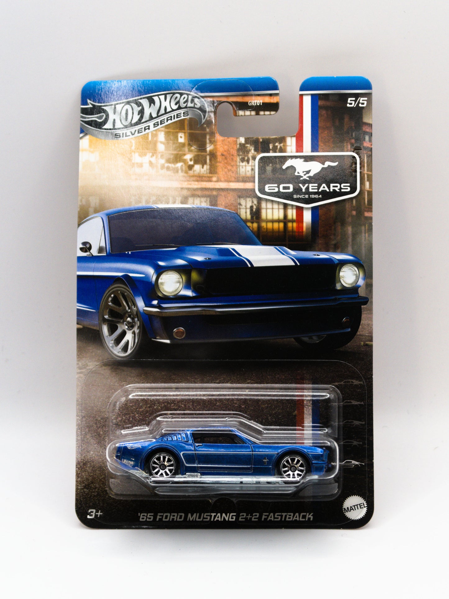 CHASE '65 Ford Mustang 2+2 Fastback Niebieski