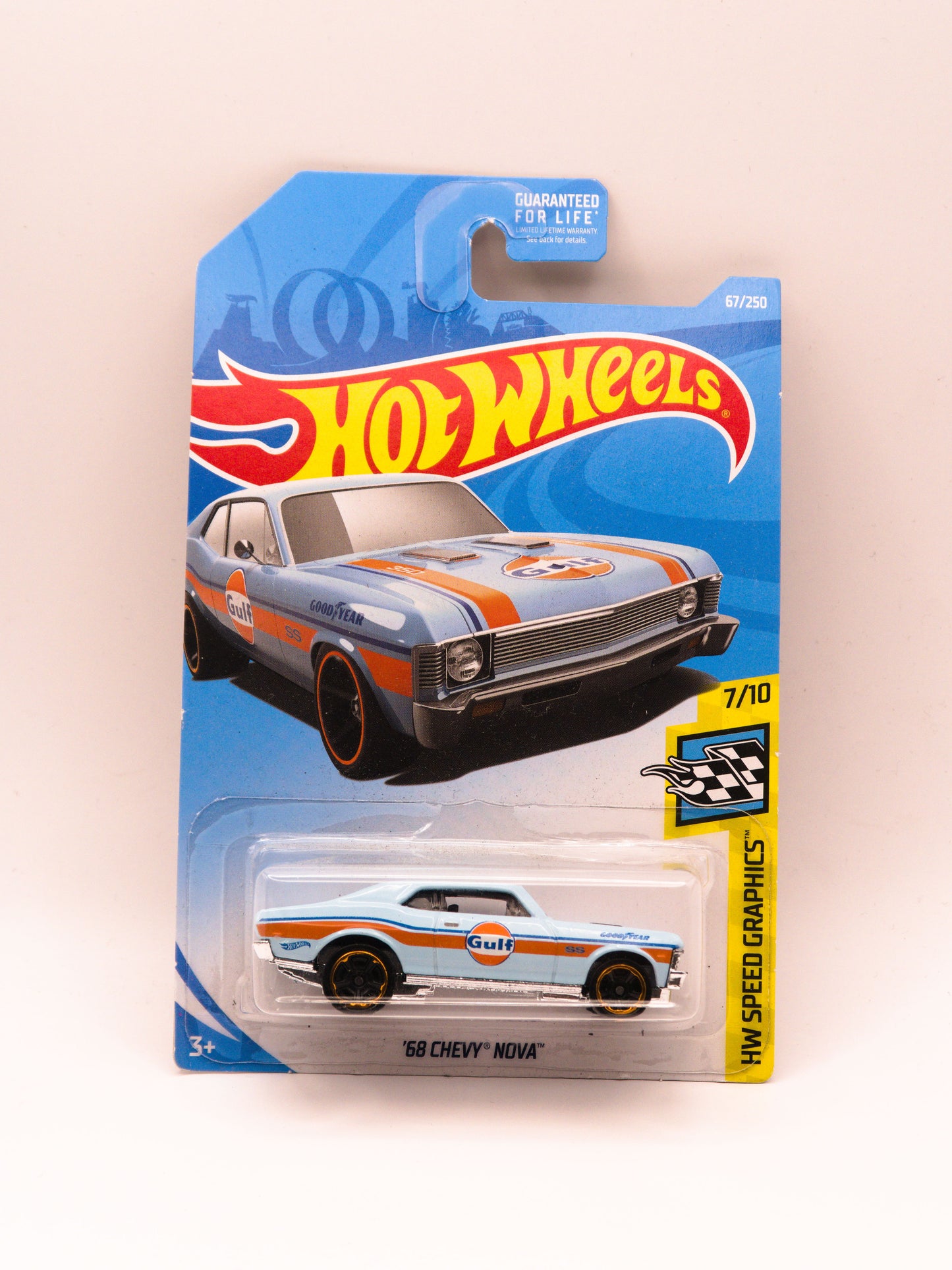 '68 Chevy Nova Gulf Niebieski