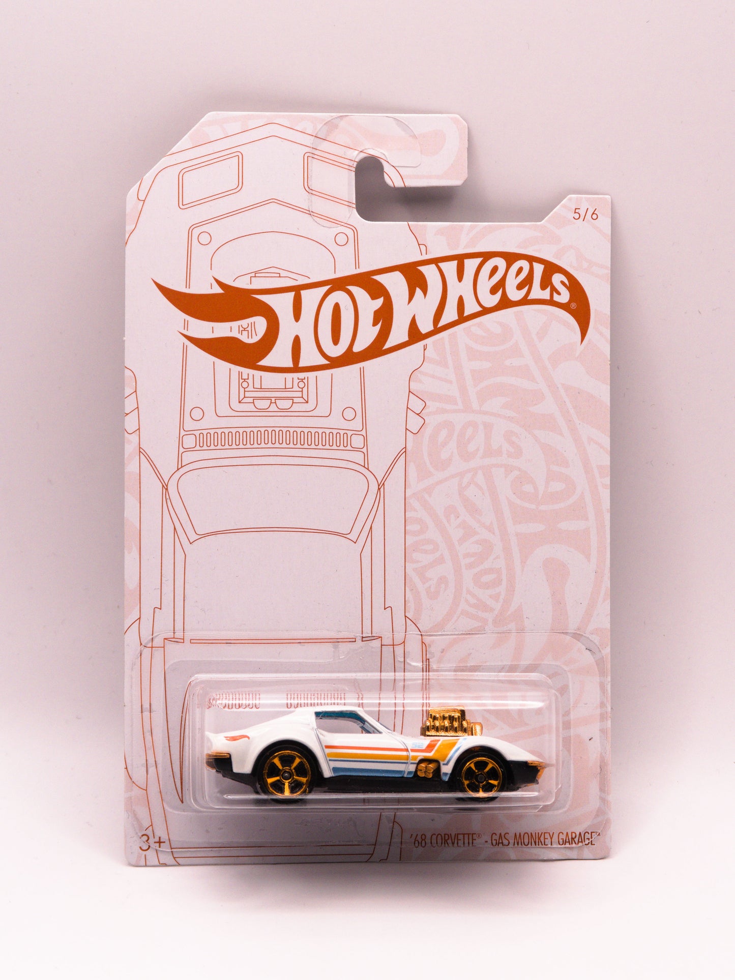 '68 Corvette - Gas Monkey Garage Biały