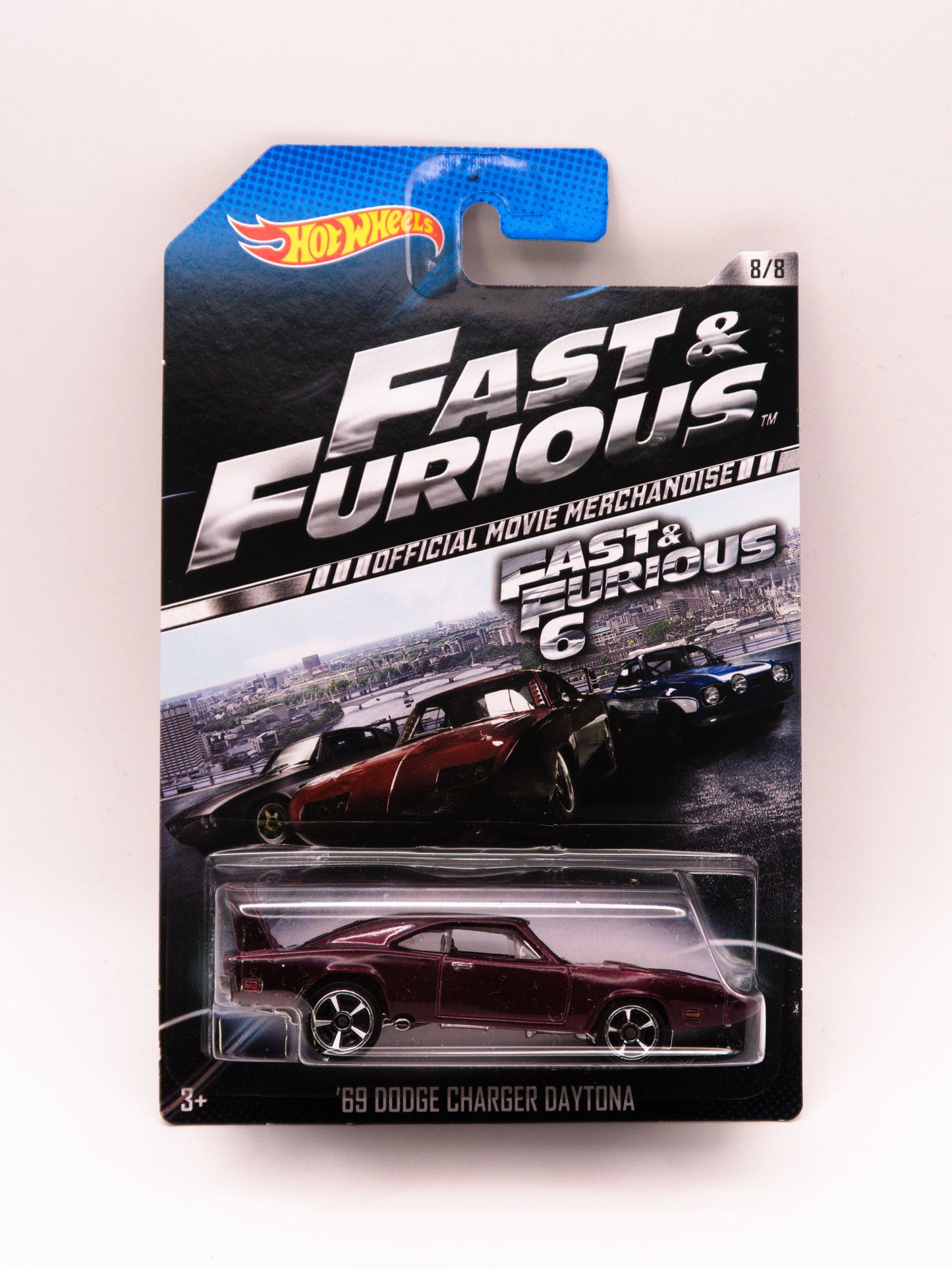 '69 Dodge Charger Daytona Czerwony Fast and Furious