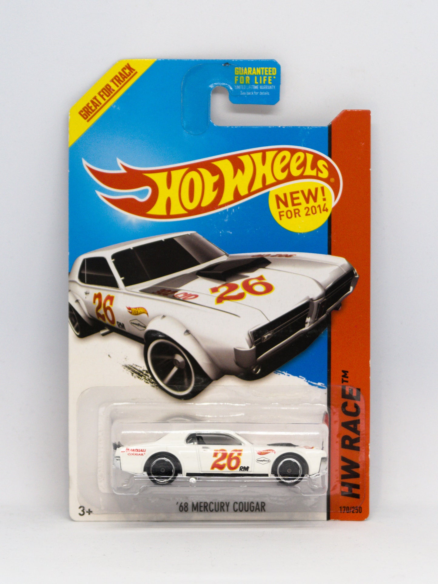 '68 Mercury Cougar Biały