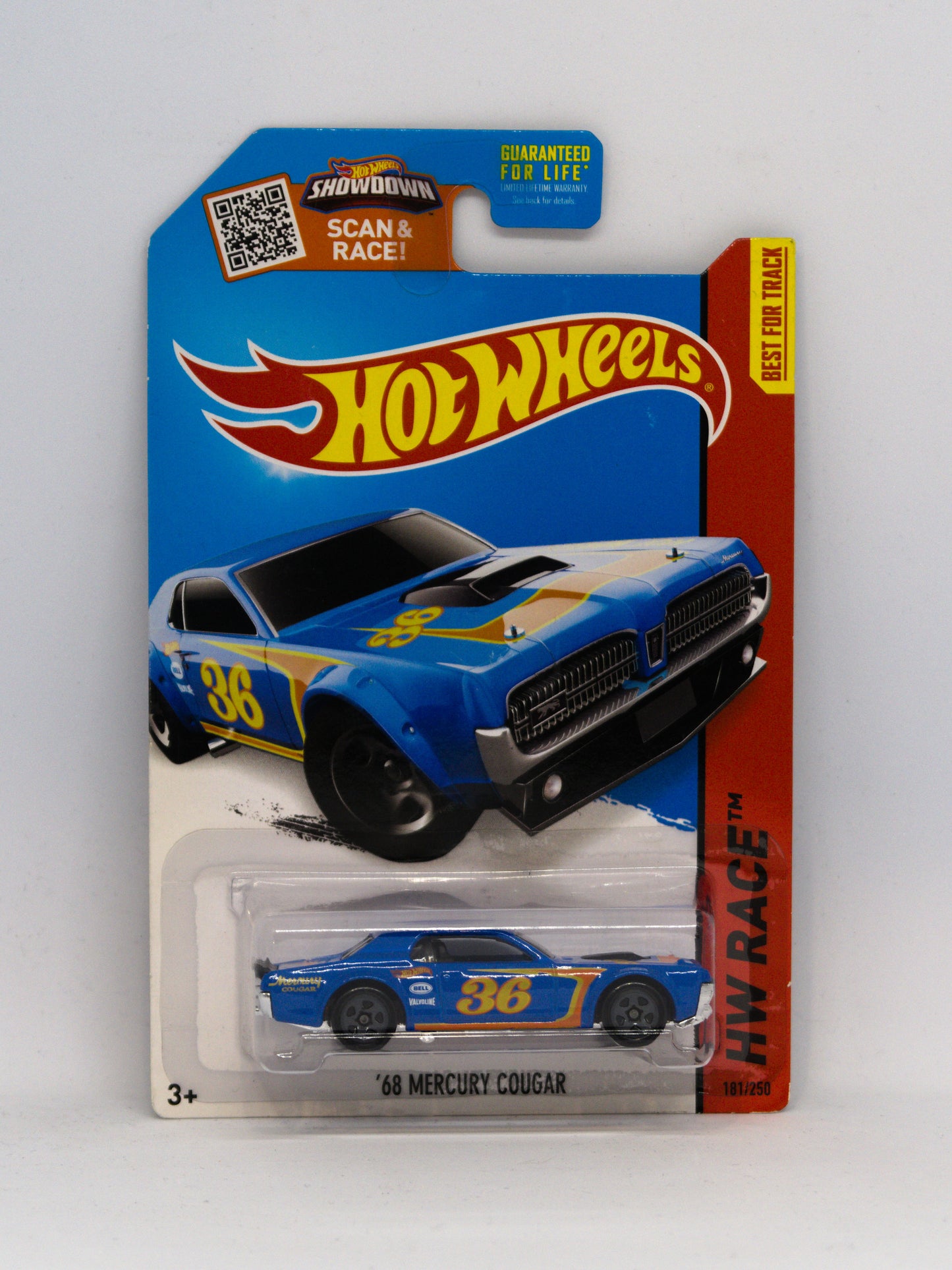 '68 Mercury Cougar Niebieski