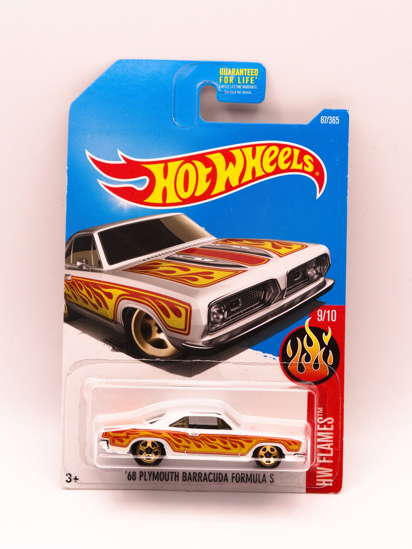 '68 Plymouth Barracuda Formula S Biały