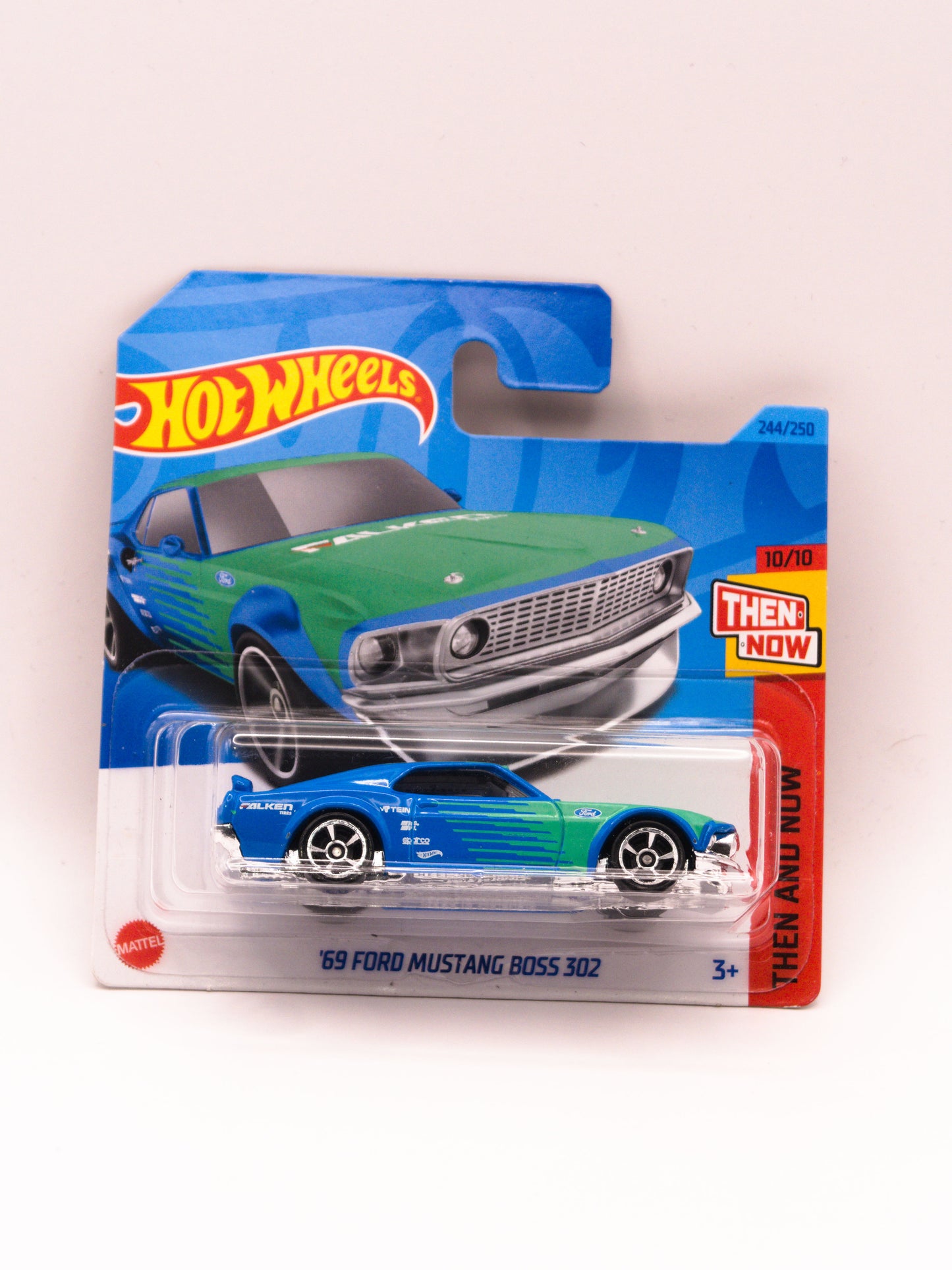 '69 Ford Mustang Boss 302 Niebieski Falken