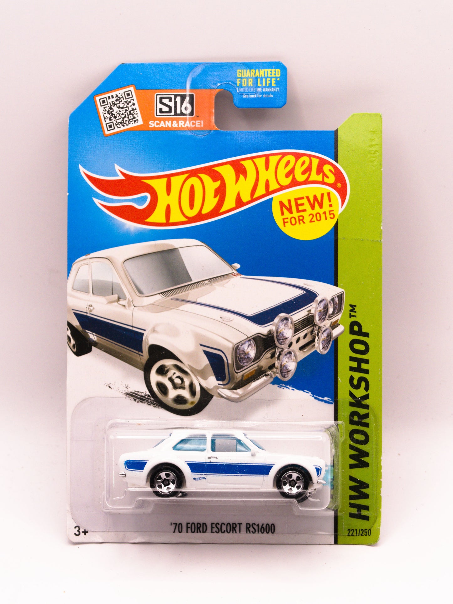 '70 Ford Escort RS1600 Biały