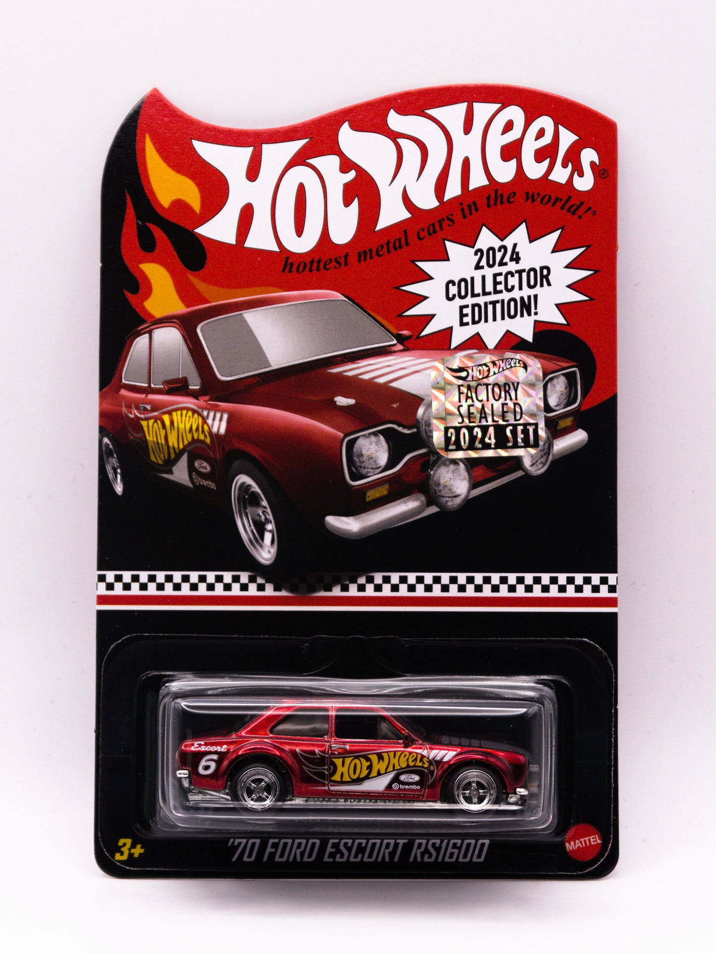 Collector Edition '70 Ford Escort RS1600 Czerwony