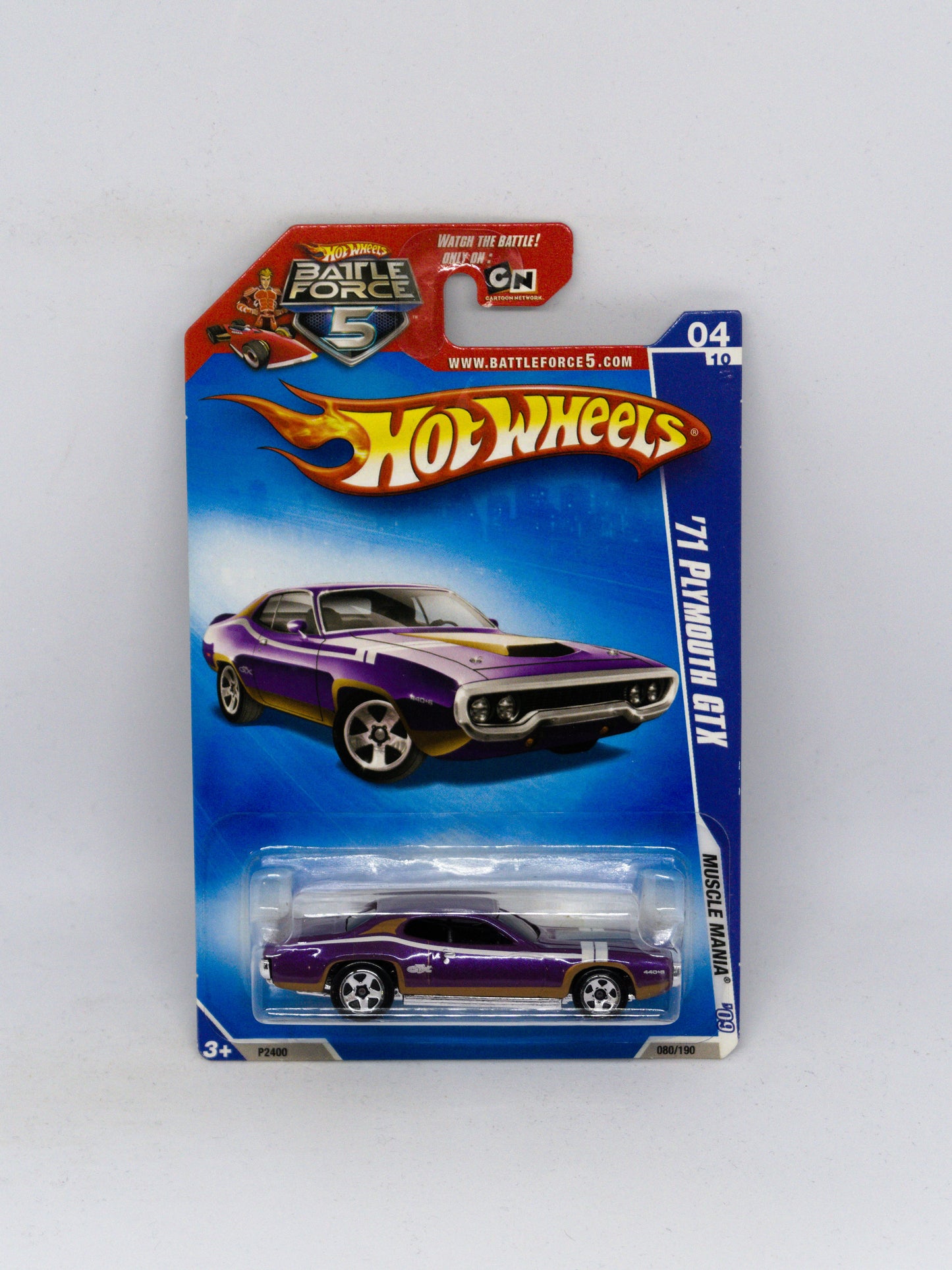 '71 Plymouth GTX Fioletowy