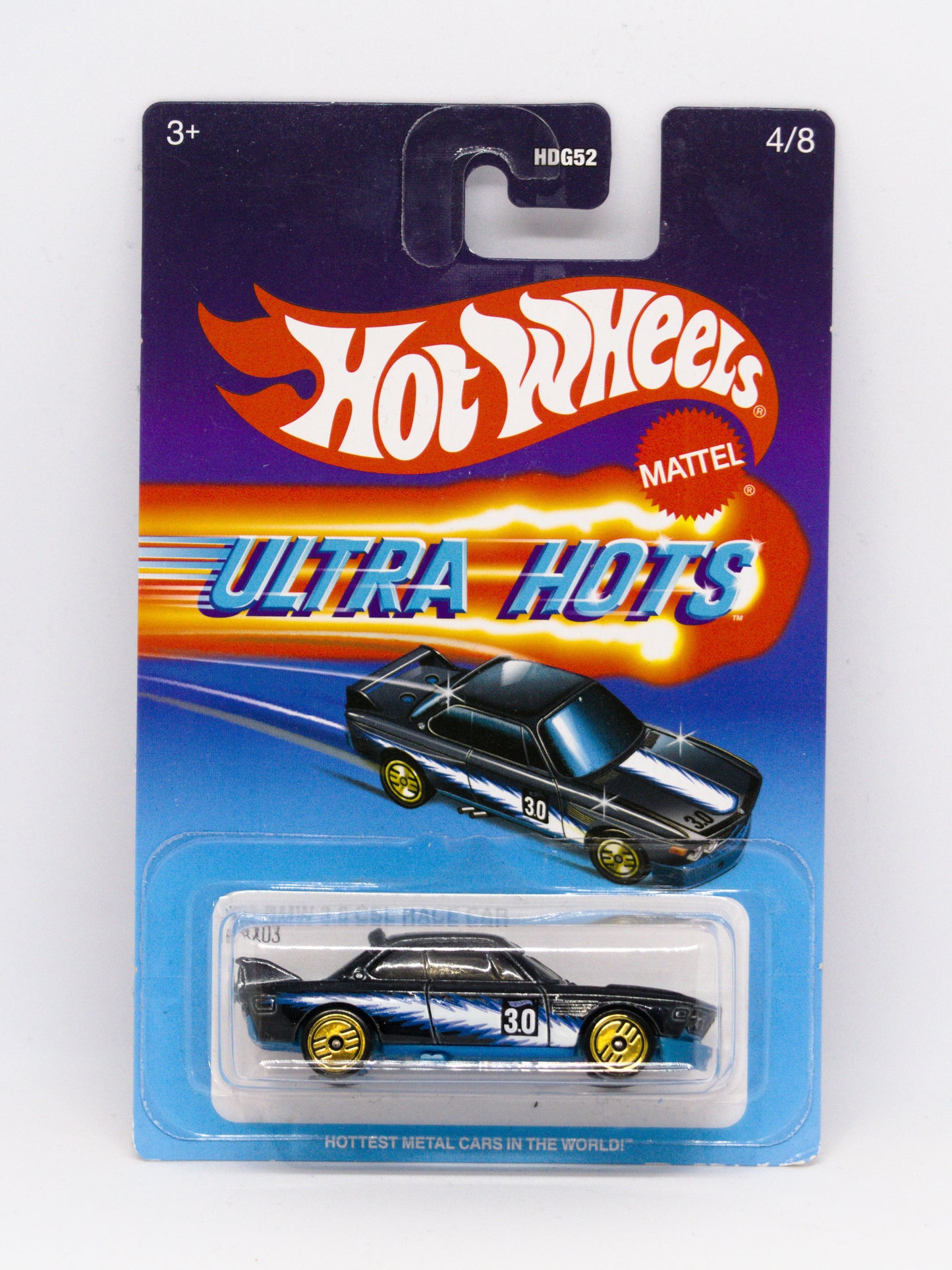 '73 BMW 3.0 CSL Race Car Ultra Hots Niebieski