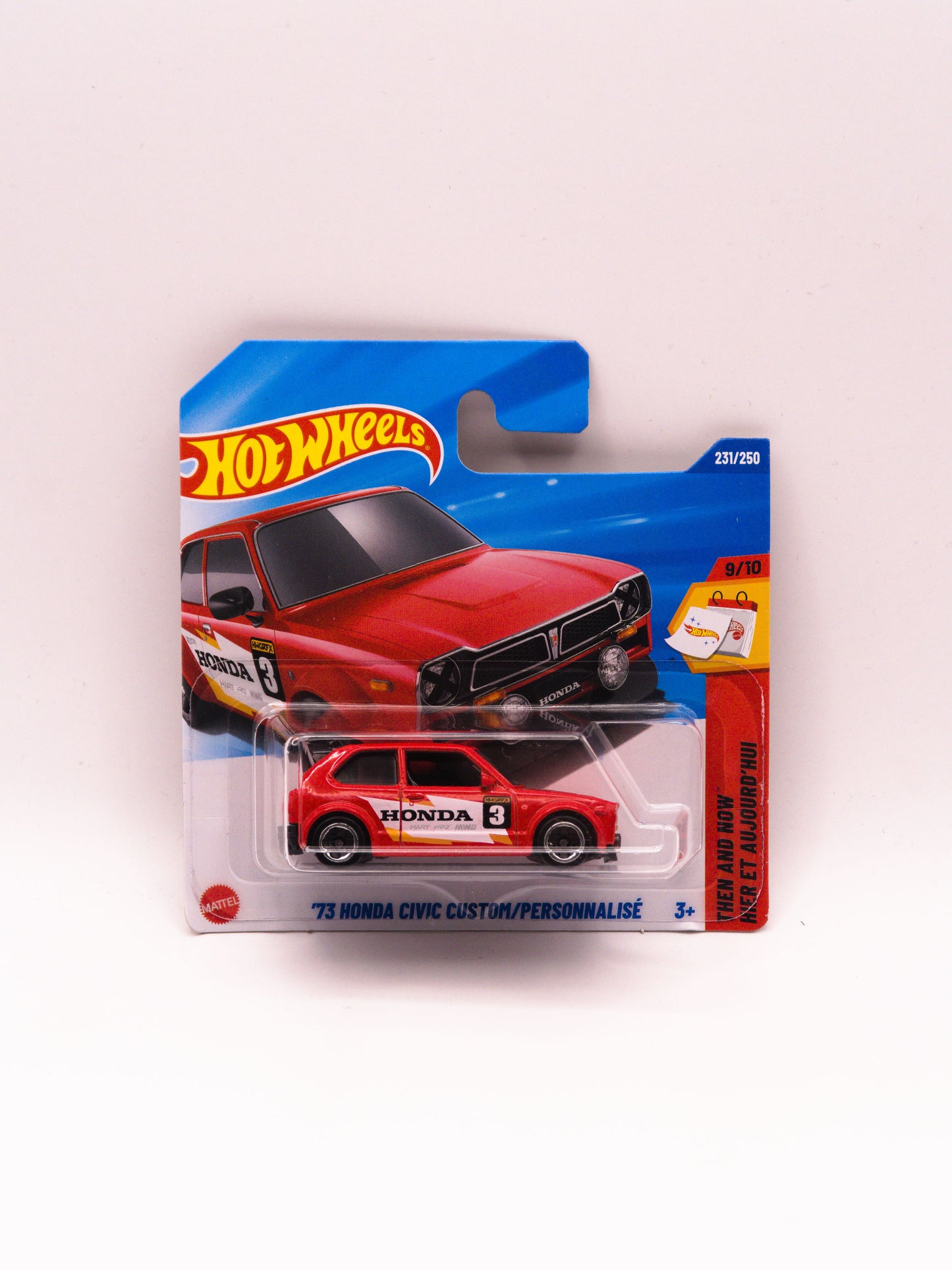 '73 Honda Civic Custom Czerwony