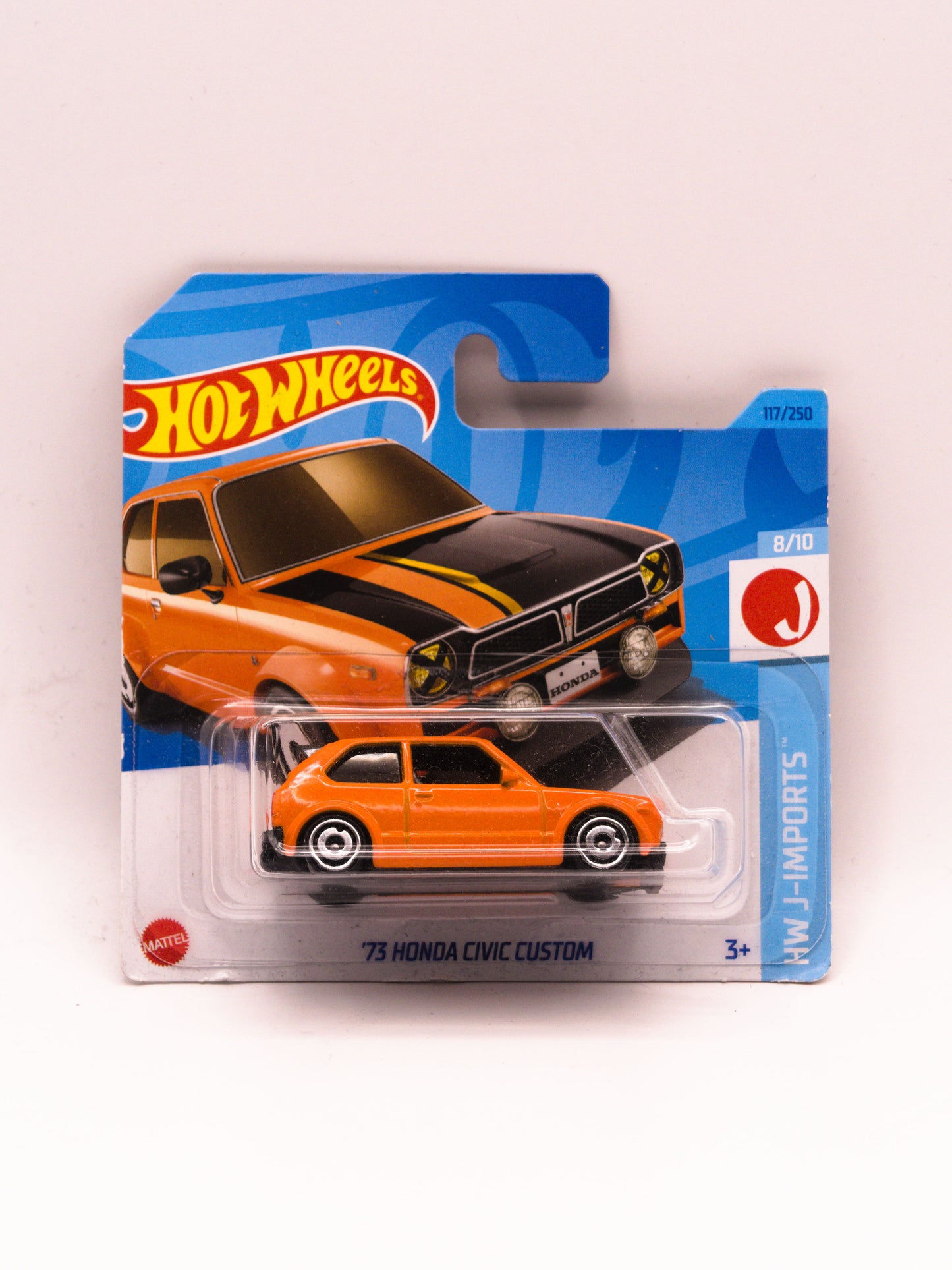 '73 Honda Civic Custom Pomarańczowa