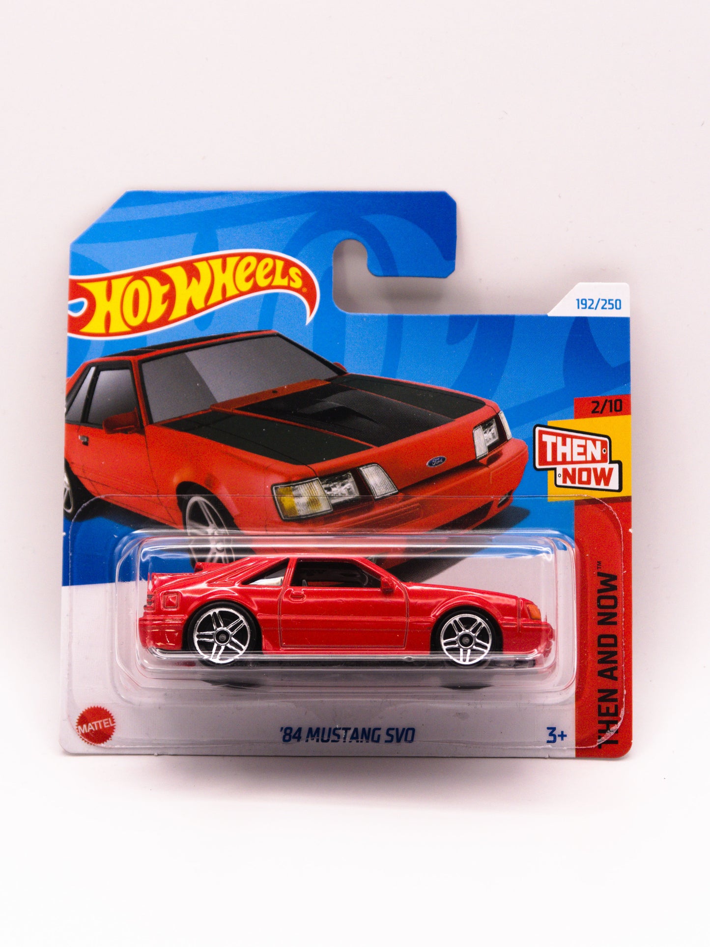 '84 Mustang SVO Czerwony