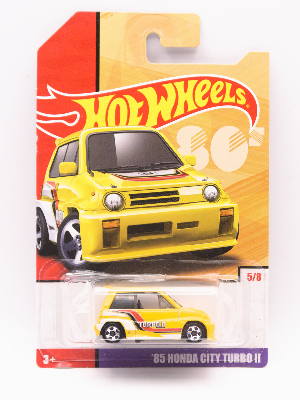 '85 Honda City Turbo II Żółty