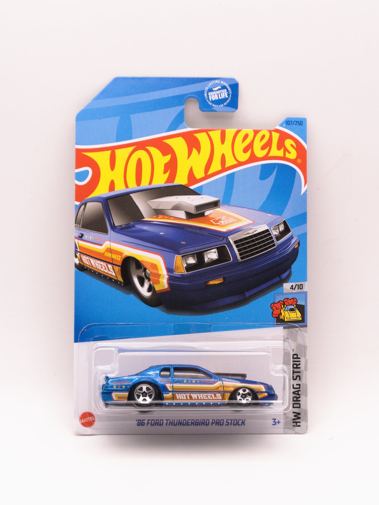 '86 Ford Thunderbird Pro Stock Niebieski