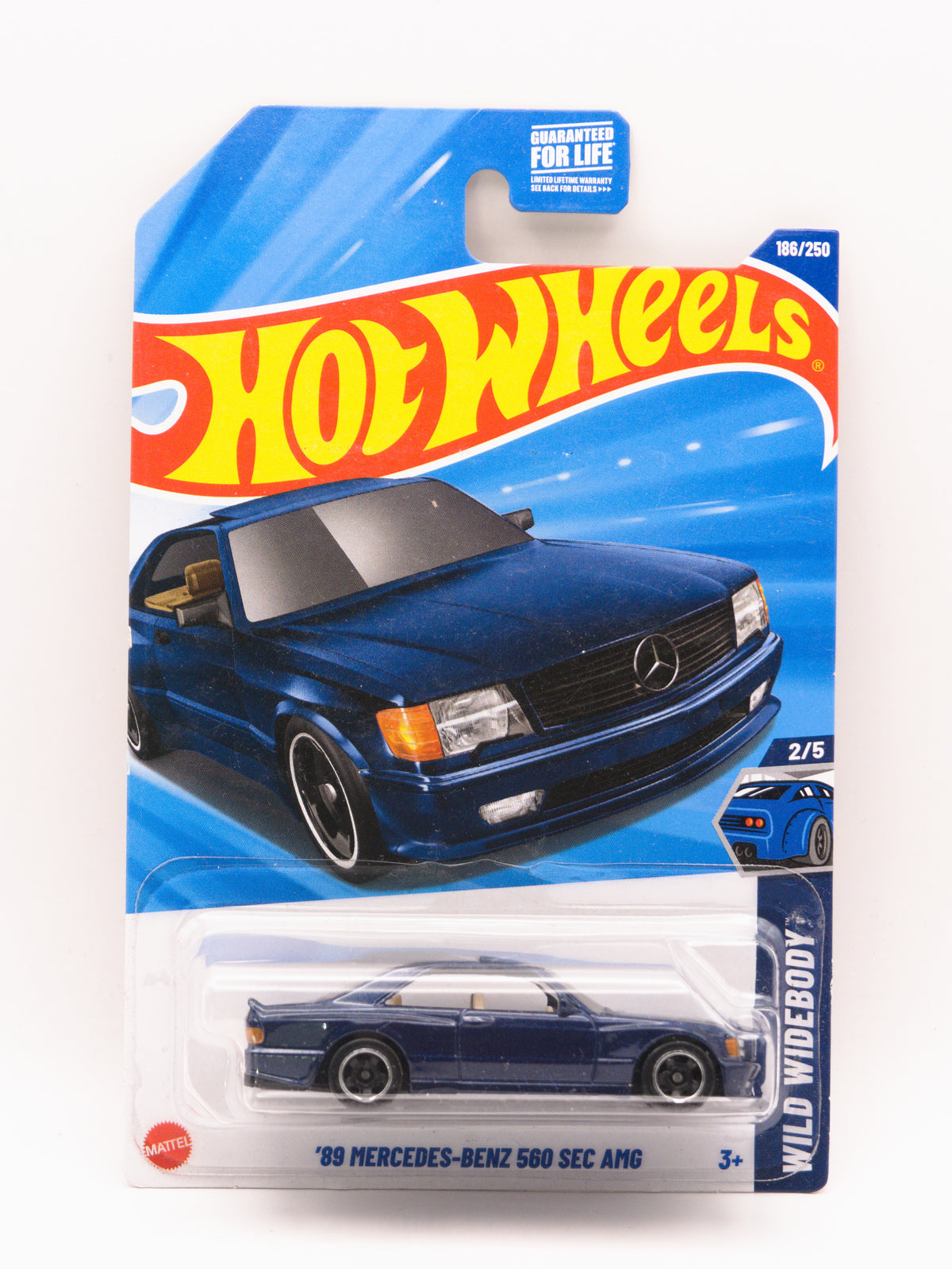 '89 Mercedes Benz 560 SEC AMG Niebieski Long