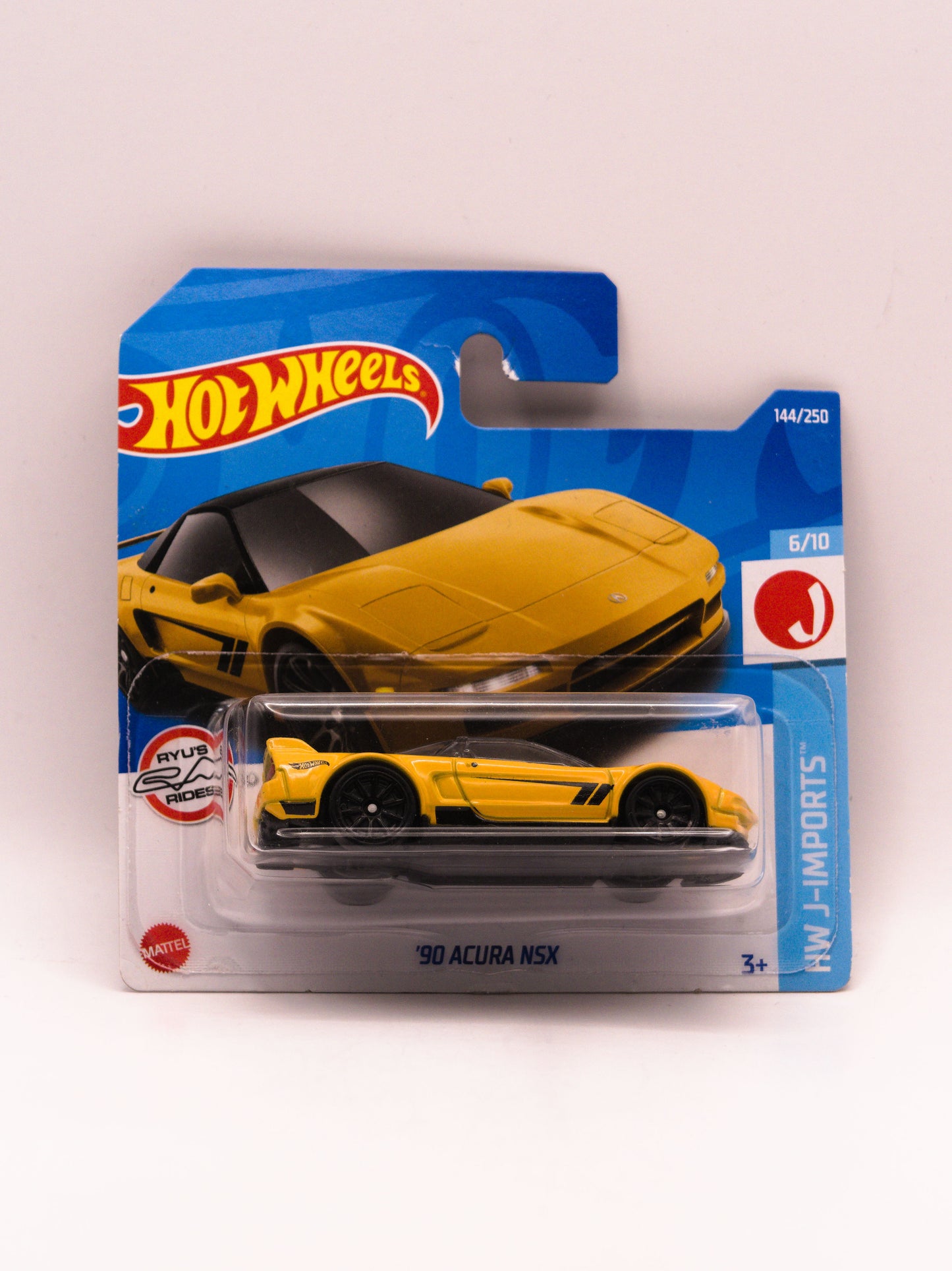 '90 Acura NSX Żółty