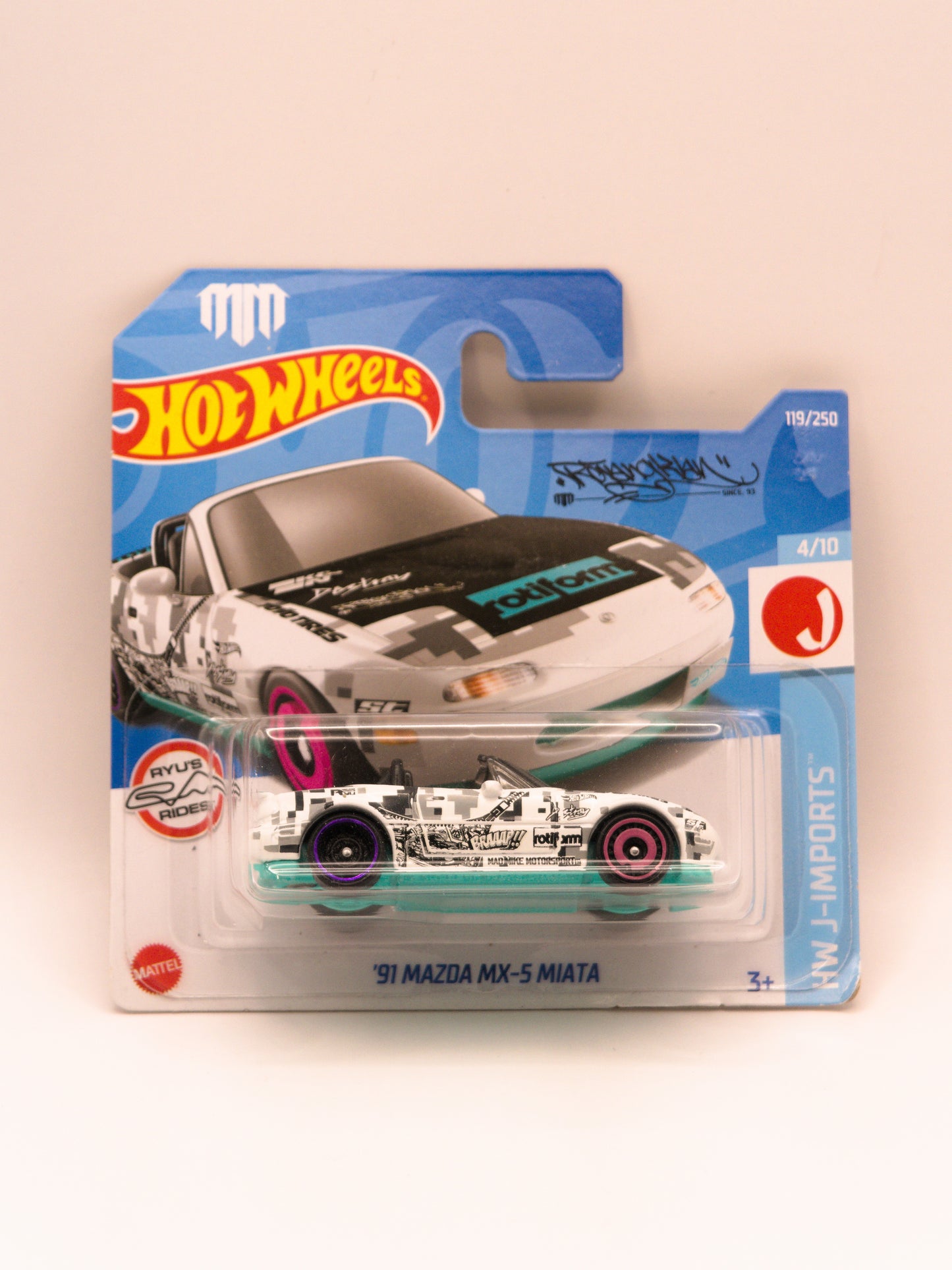 '91 Mazda MX-5 Miata Biała