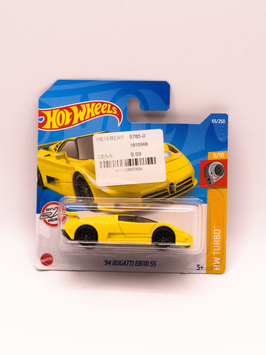 '94 Bugatti EB110 SS Żółty *Karta+Naklejka