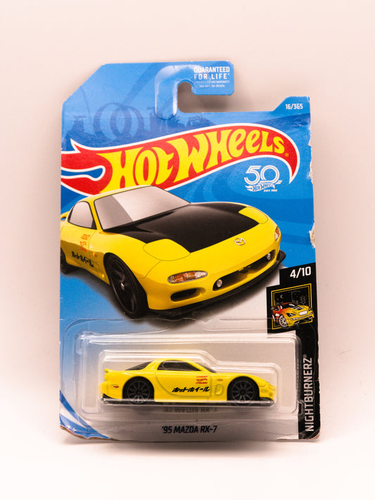 '95 Mazda RX-7 Żółty *Uszkodzona Karta
