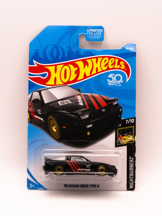 '96 Nissan 180SX Type X Nightburnerz Czarny *Karta
