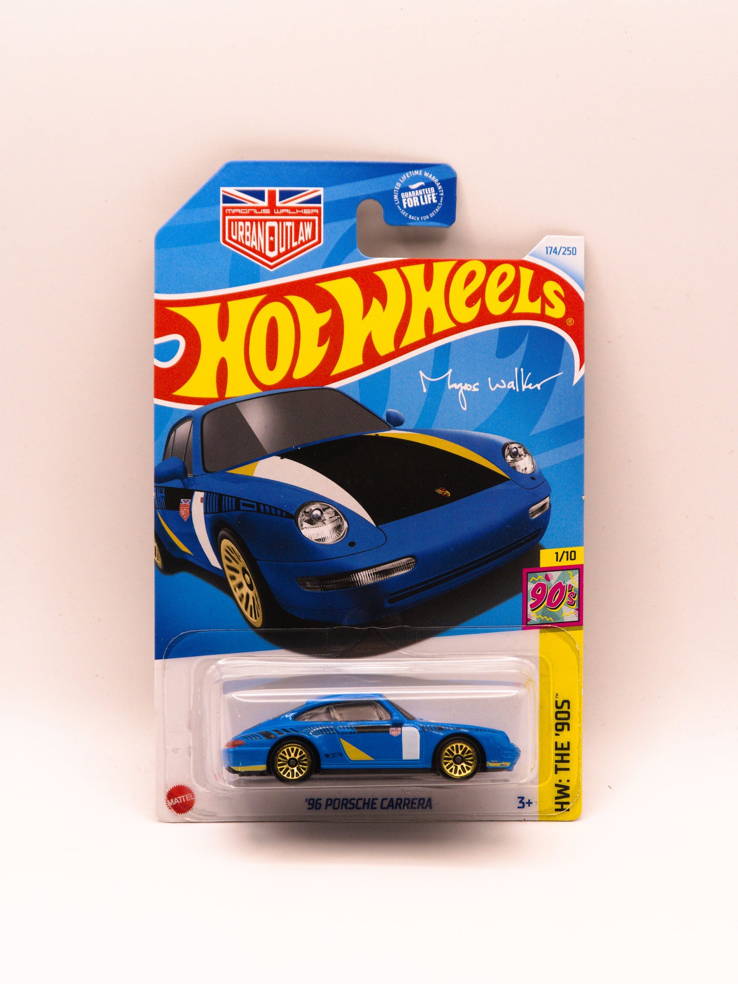 '96 Porsche Carrera Niebieski Magnus Długa Karta