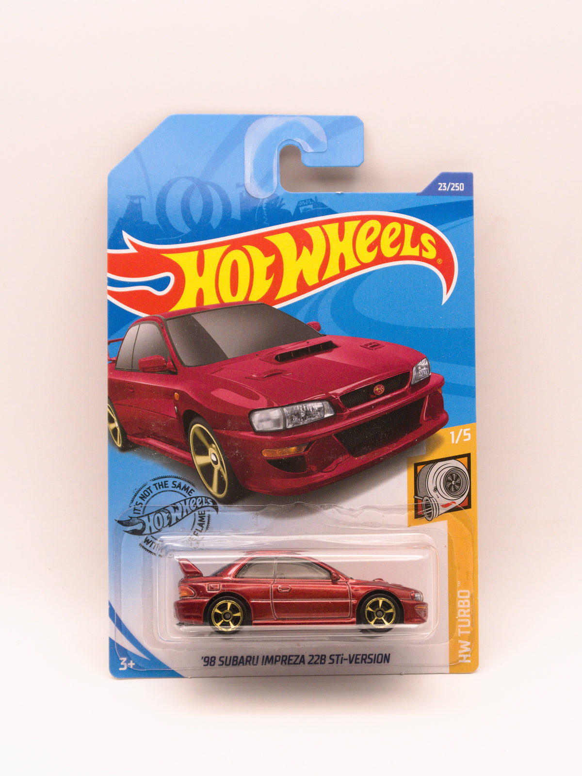 '98 Subaru Impreza 22B STi-Verions Czerwony