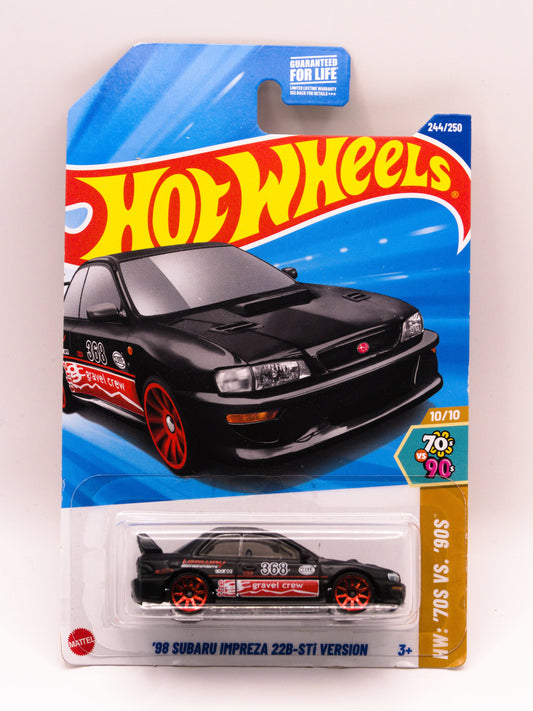 '98 Subaru Impreza 22B-STi Version Czarny USA EXCLUSIVE