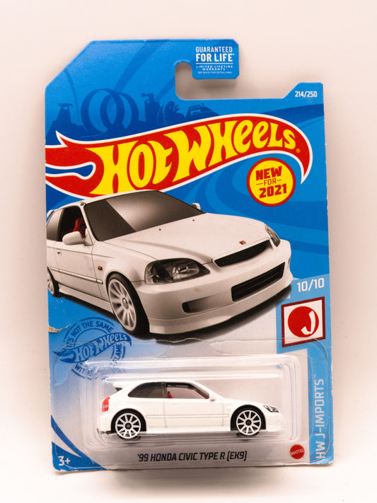'99 Honda Civic Type R (EK9) Biały *Uszkodzona Karta