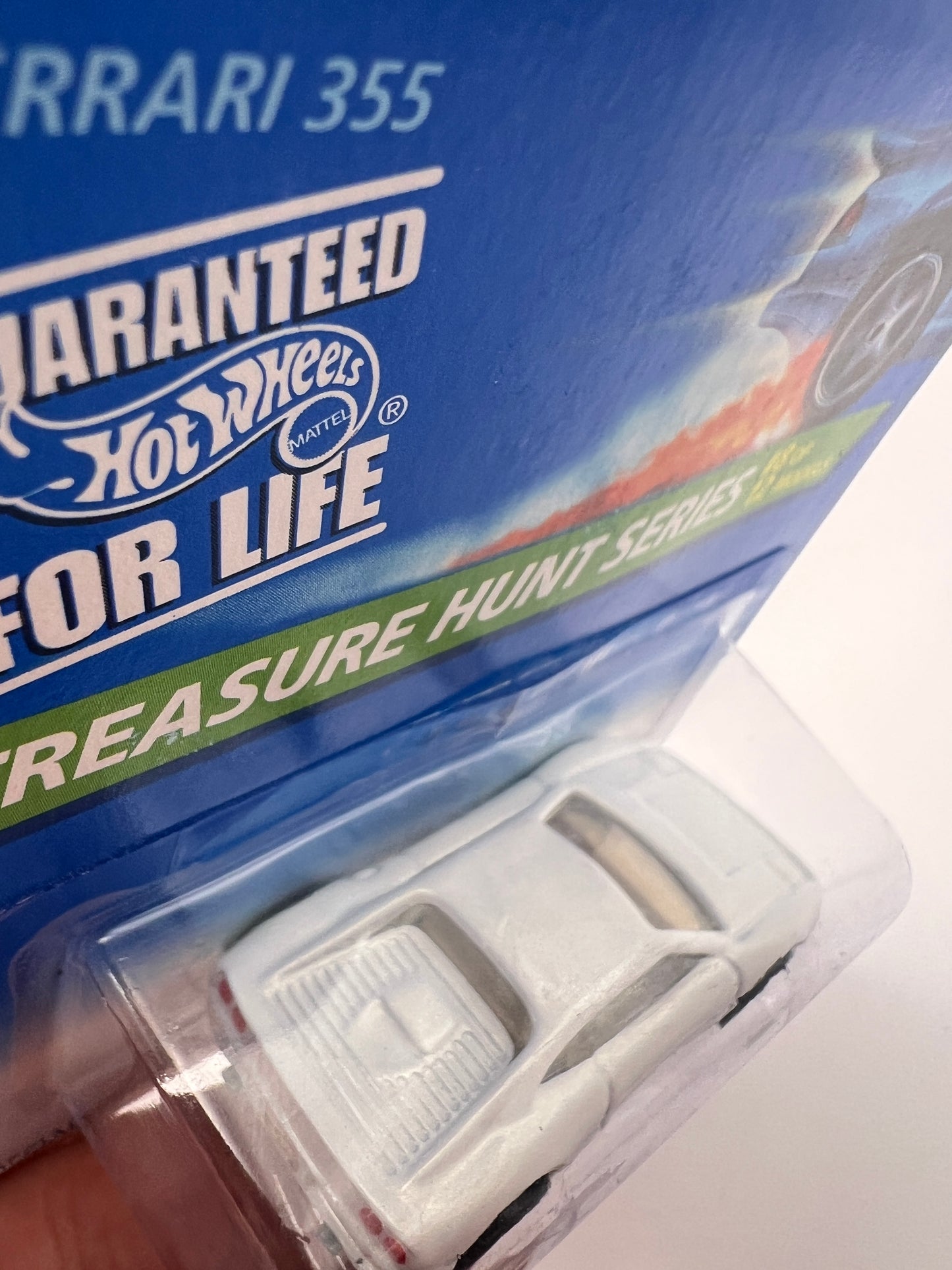 Treasure Hunt Series - Ferrari 355 Biały *uszkodzony