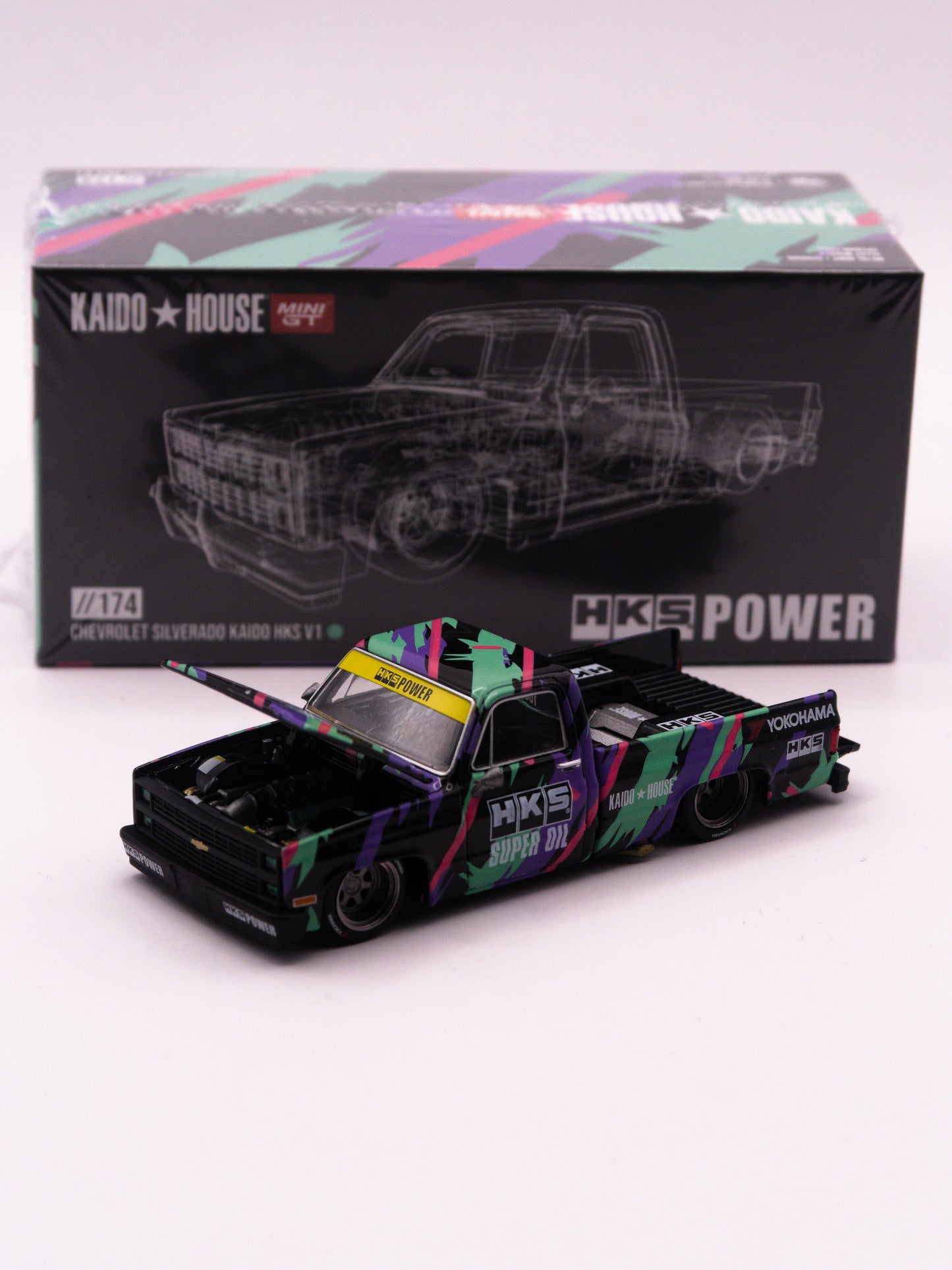 Kaido House #174 Chevrolet Silverado Kaido HKS V1 *ZAMKNIĘTY
