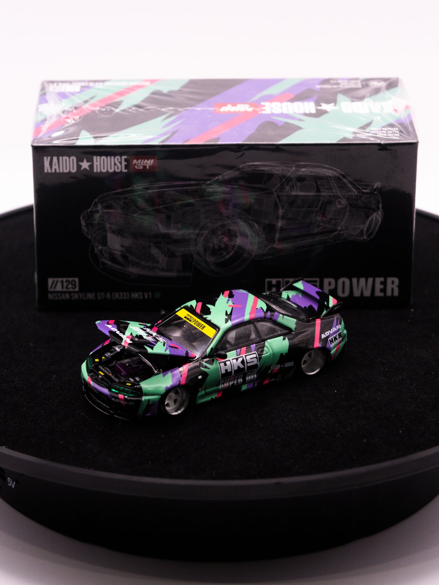 Kaido House Nissan Skyline GT-R R33 HKS V1 #129 *OTWARTY