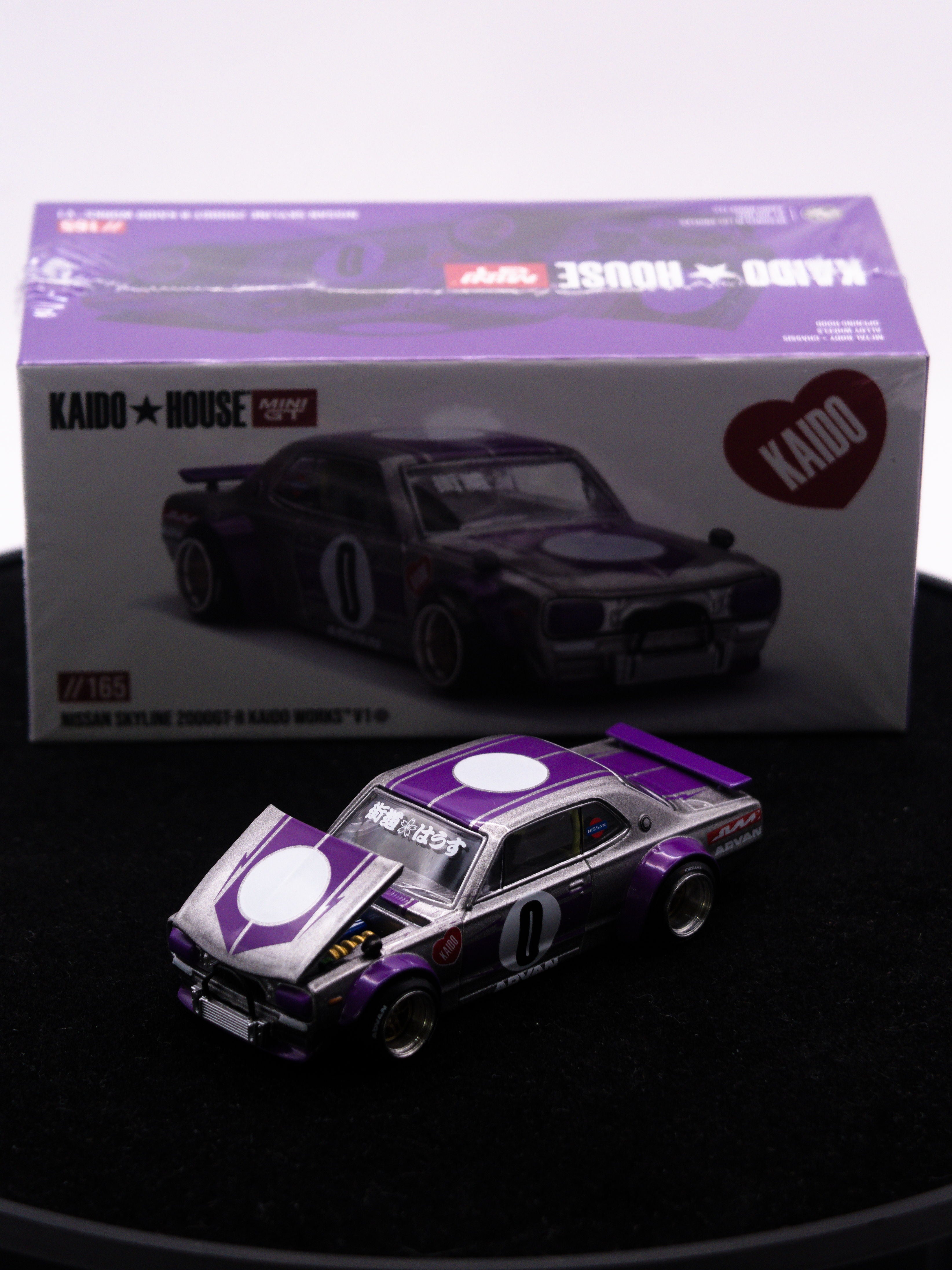 Kaido House Nissan Skyline 2000 GT-R Kaido Works V1 Srebrny #165