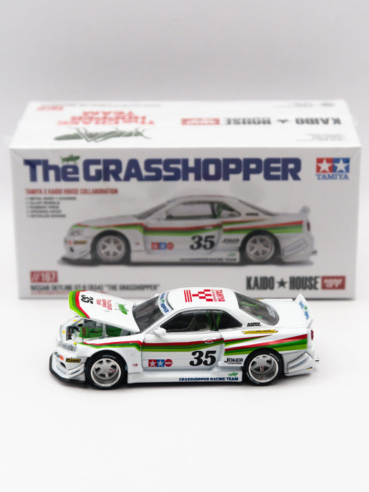 Kaido House #167 Nissan Skyline GT-R R34 "The Grasshopper" Biały