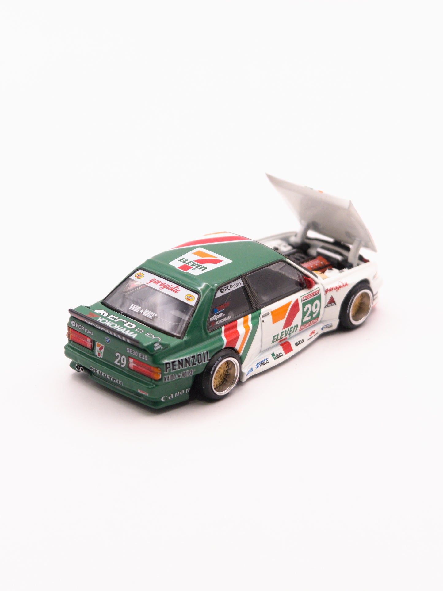 #4/24 Kaido House #217 BMW M3 Kaido Works Larry Chen V1 7/11 Seven Eleven