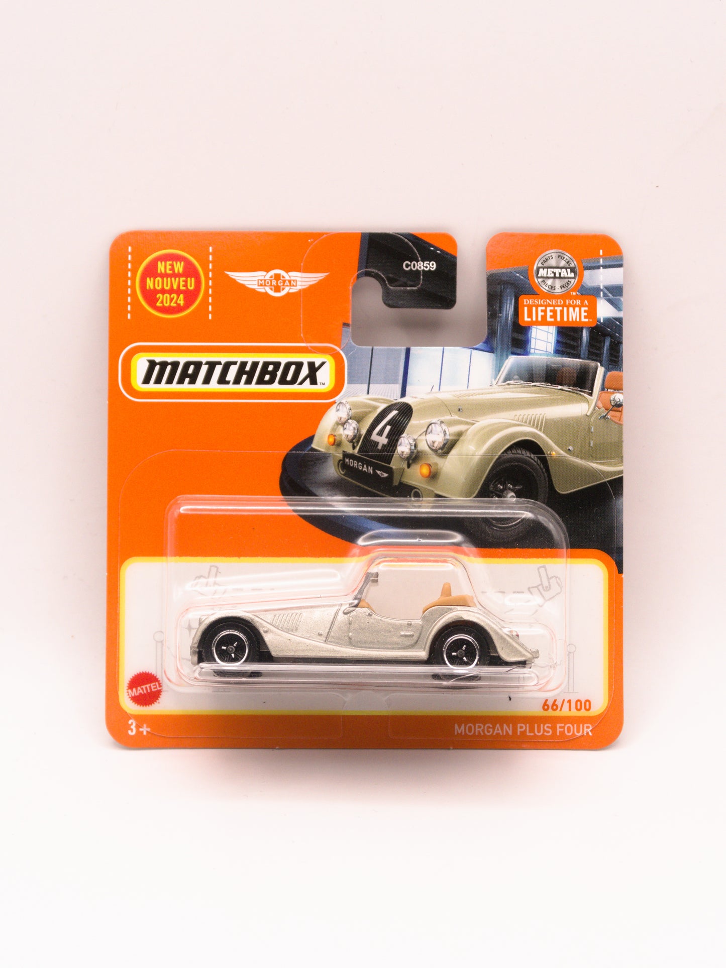 Matchbox Morgan Plus Four Brązowy