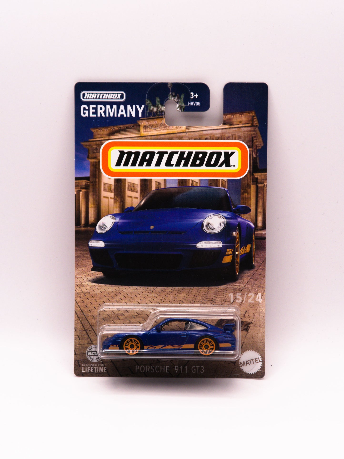 Matchbox Porsche 911 GT3 Niebieski