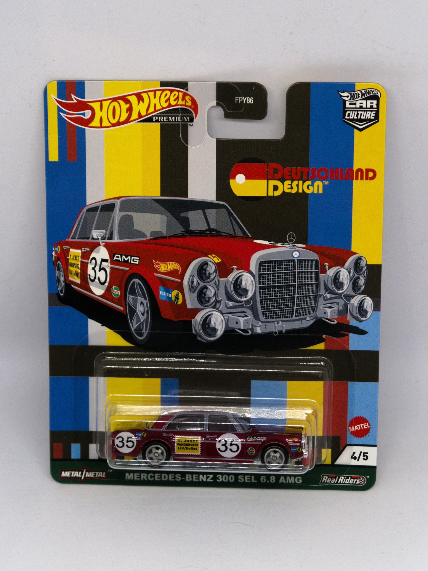 Mercedes-Benz 300 SEL 6.8 AMG Red Pig Premium