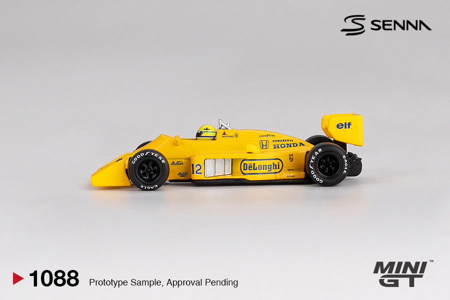 *PRESALE Mini GT #1088 Lotus 99T #12 Ayrton Senna Monaco GP Winner 1987 *Blister