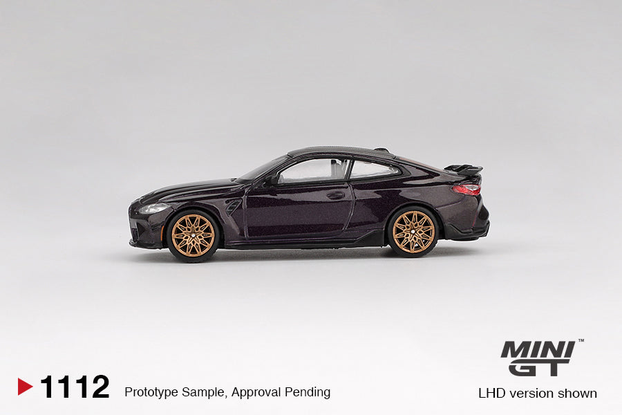 *PRESALE Mini GT #1112 BMW M4 Fioletowy *Blister