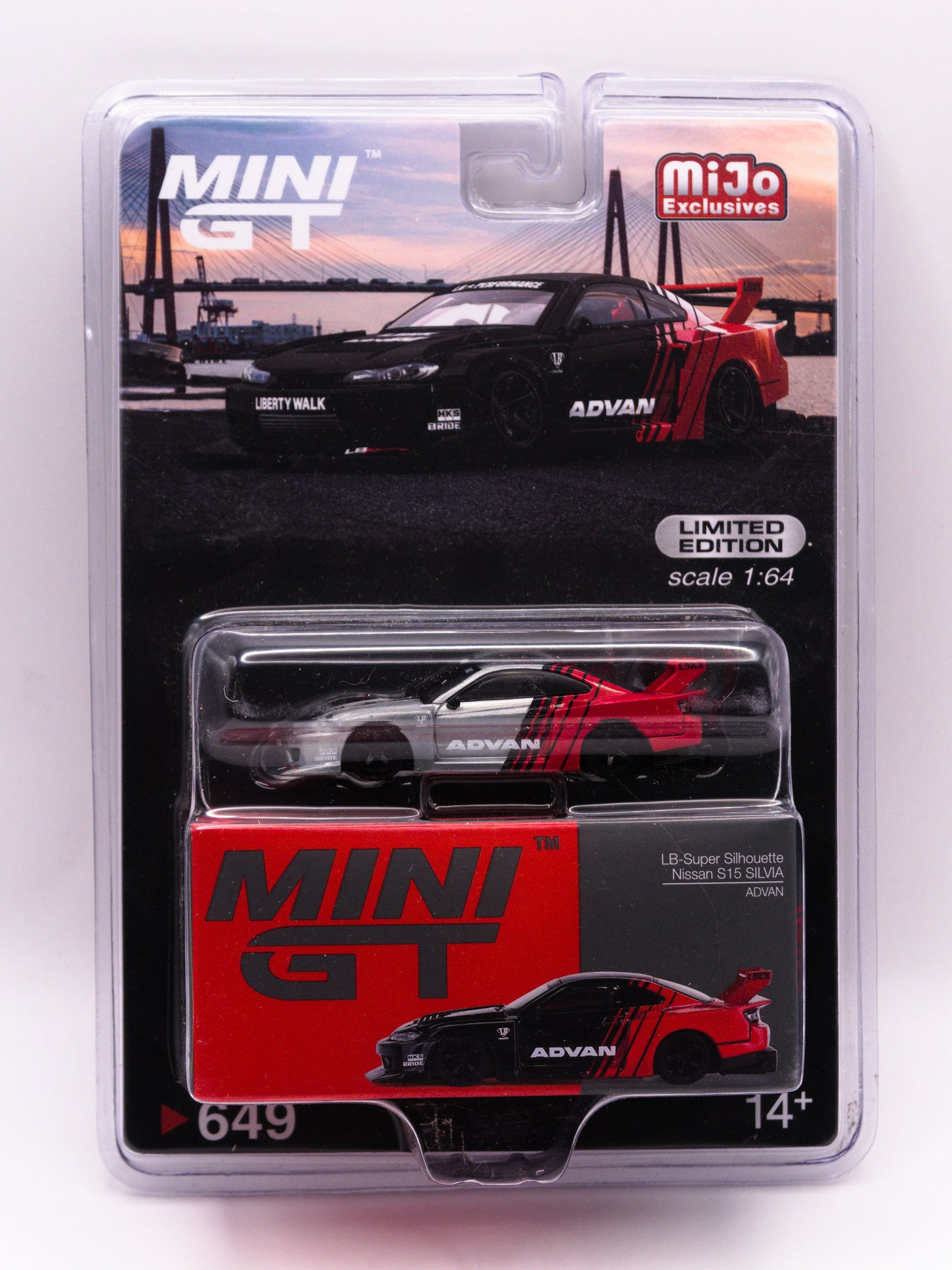 CHASE Mini GT 649 LB-Super Silhouette Nissan S15 SILVIA