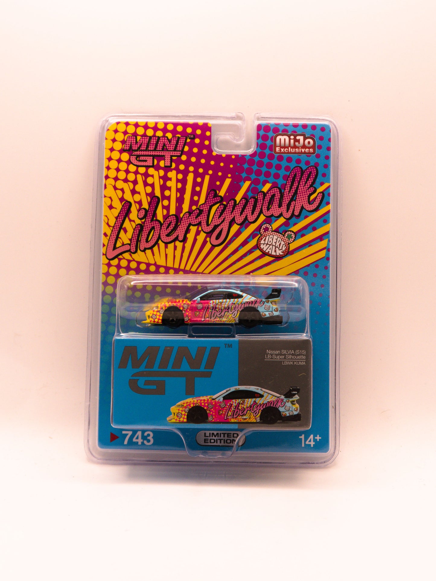 Mini GT 743 Nissan Silvia S15 LB-Super SIlhouette LBWK Kuma