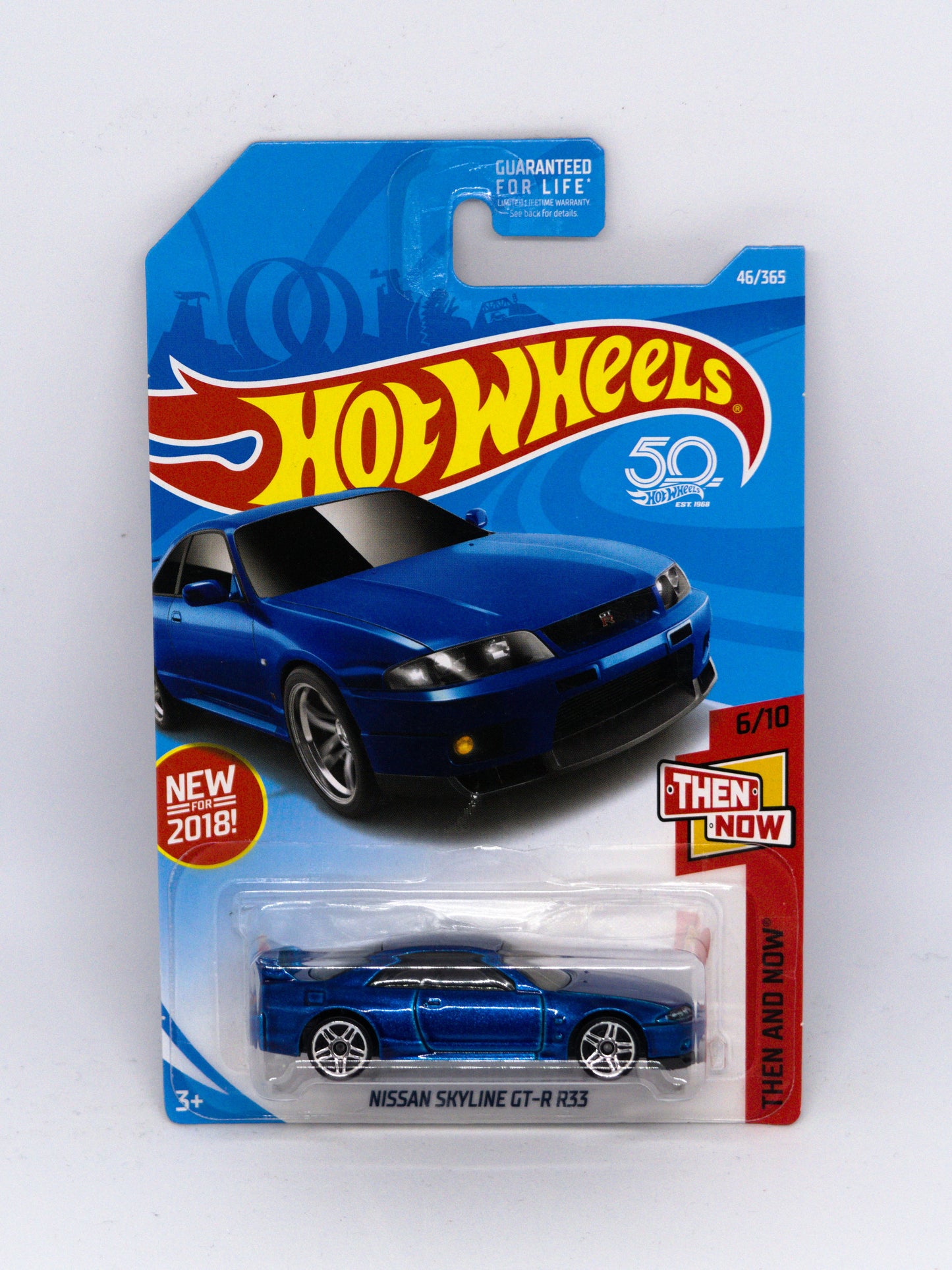 Nissan Skyline GT-R R33 Niebieski *BLISTER