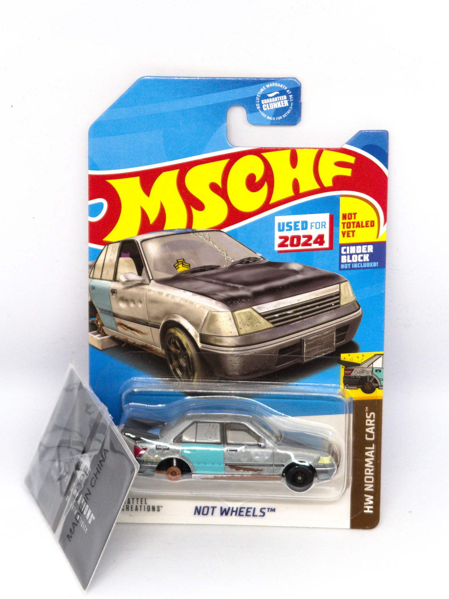 Not Wheels - MSCHF Collab Srebrny