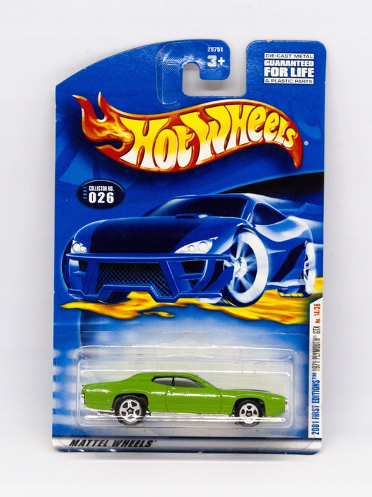 1971 Plymouth GTX Zielony