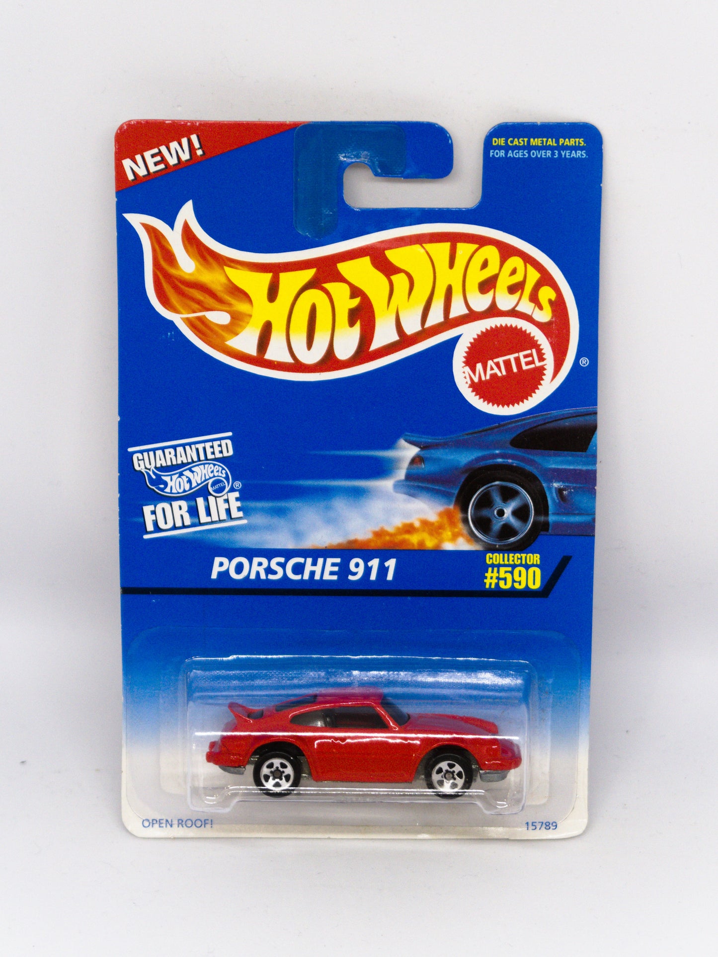 Porsche 911 Czerwony - Wariant kół 5SP