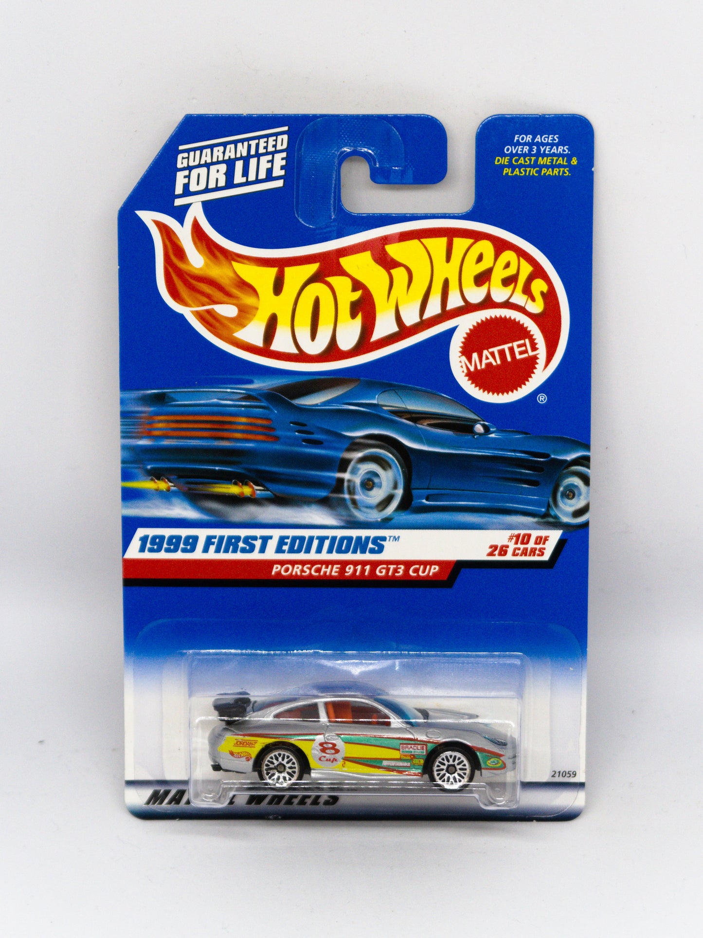 Porsche 911 GT3 Cup - Srebrny z 8