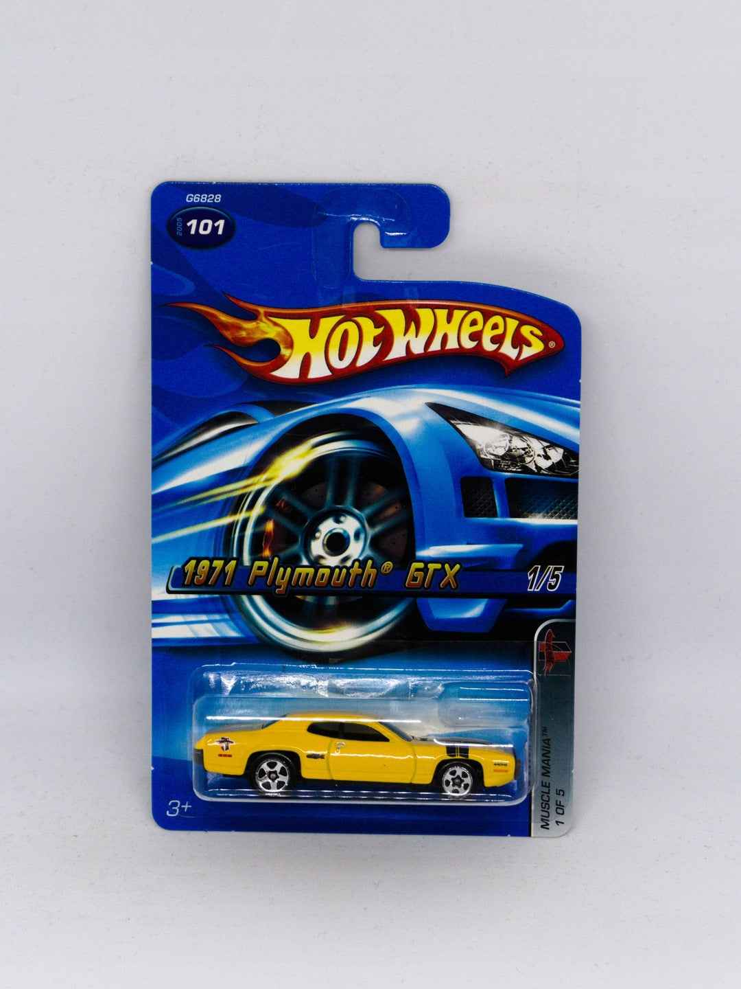 1971 Plymouth GTX Żółty