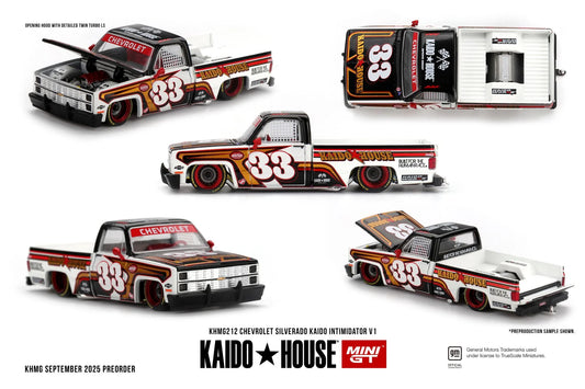 *PRESALE Kaido House #212 Chevrolet Silverado Kaido Intimidator V1 Biało Brązowy