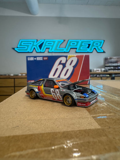 Kaido House #196 Toyota Sprinter Trueno AE-86 Kaido Racing V1 Niebieski - SEALED BOX! CHASE!