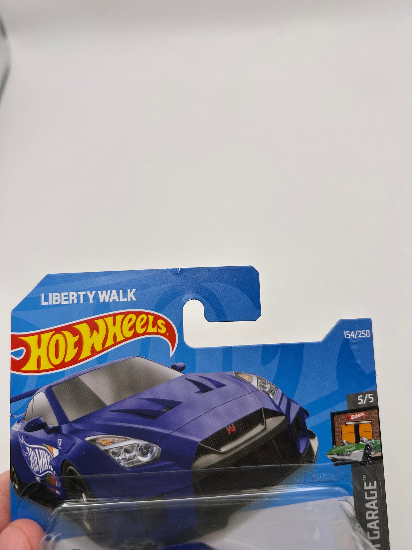 LB-Silhouette Works GT Nissan R35 Niebieski *Haczyk